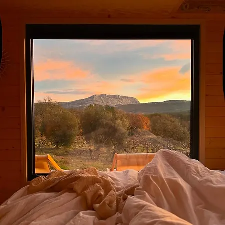 La Tiny House Sainte Victoire Villa Meyreuil Exterior photo